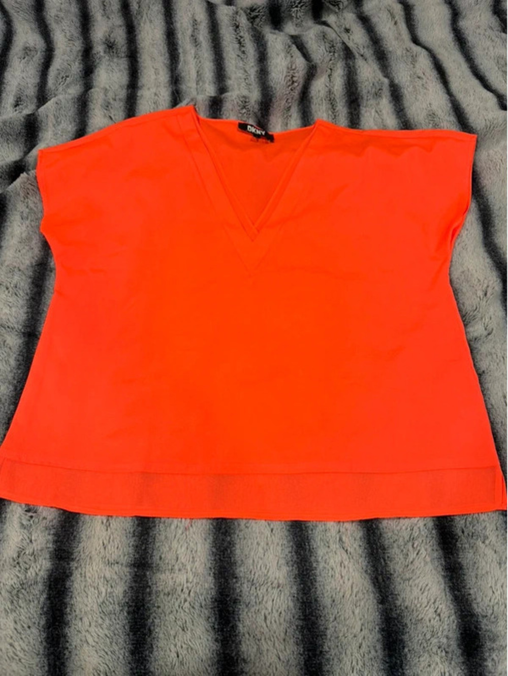 Sheer Fluorescent Top - DKNY - Women’s Size Large